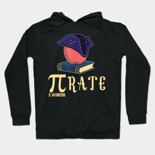 Pi Rate Pirate Math Teacher Funny Math Nerd Gift Men Women Hoodie